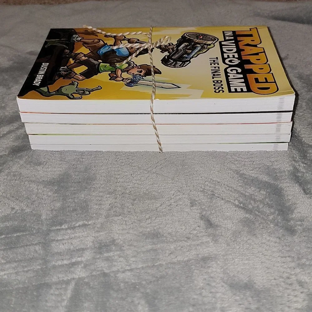 Trapped in a Video Game By Dustin Brady Complete Book Series # 1-5